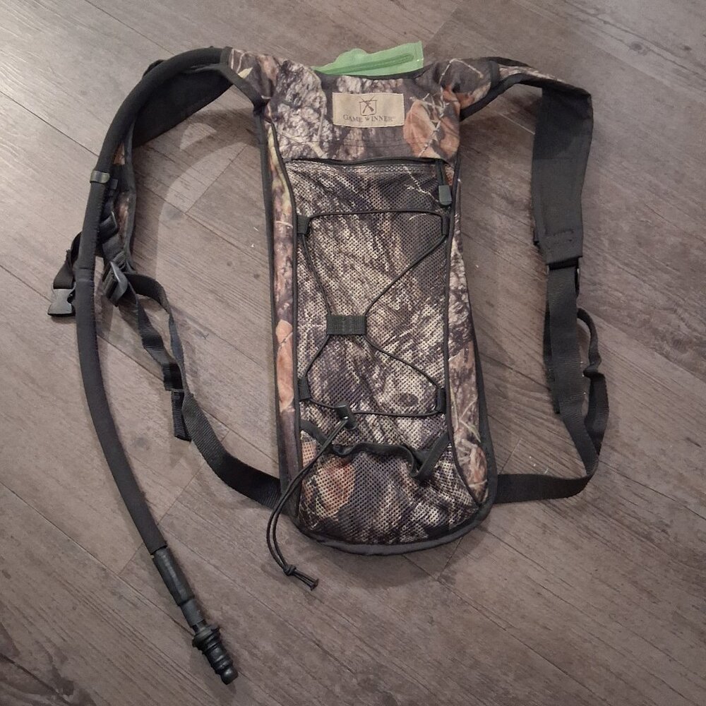 Game Winner Camo Hydration Backpack